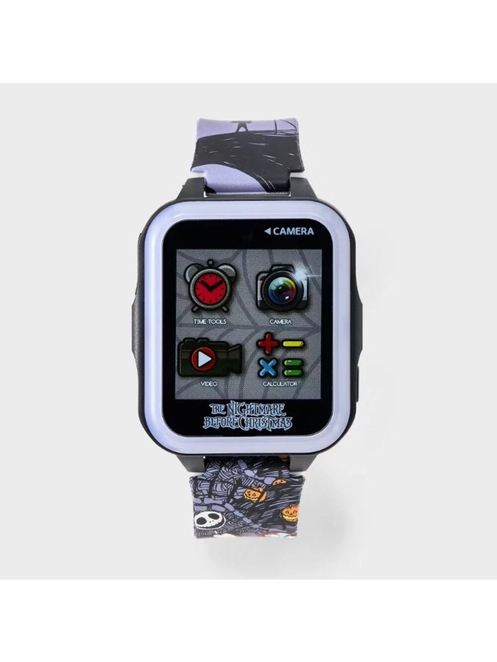 Nightmare Before Christmas Touchscreen Kids Smart Watch Silicone Strap & 6 Games - Picture 4 of 8